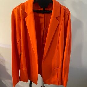Vibrant Orange Women's Blazer